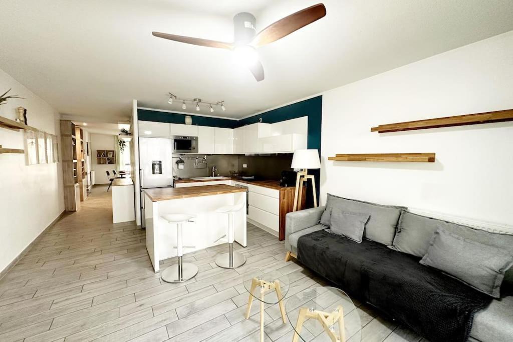 Bel Appart Design 2Ch, Mairie, Pkg, Wifi, Terrasse, Port Marianne Монпелье Экстерьер фото